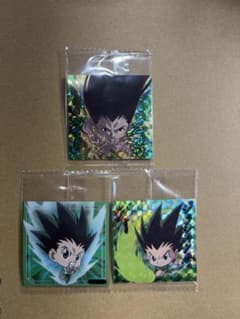 HUNTER×HUNTER ウエハースシール　第9弾ゴン 3種セットのサムネイル