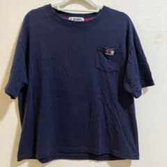 ネイビー Tシャツ ポケット付きのサムネイル