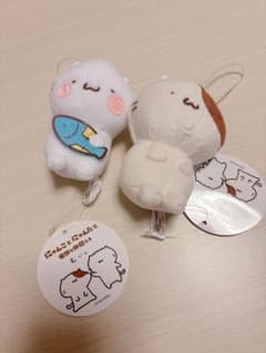 냥 냥과 즐거운 동료들 봉제인형 마스코트 2종 세트