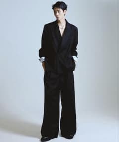 Camphor wood 1タックワイドバギースラックス - メルカリ