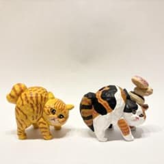 【新品未開封】木彫り作家ヒトミコの『やんのかステップ』2種セットのサムネイル