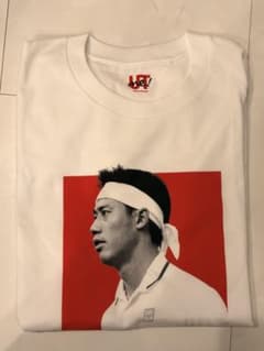 【新品未使用】非売品UNIQLO LifeWear Day 錦織圭 Tシャツ Mのサムネイル