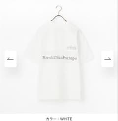 MANHATTAN PORTAGE 別注 メッシュ切替 バックプリントTシャツのサムネイル