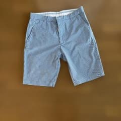 FJ ゴルフパンツ ウエスト34インチ チェック柄のサムネイル