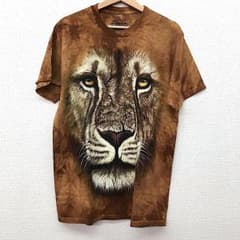 輸入品未使用 The Mountain Tシャツ Lion Warriorのサムネイル