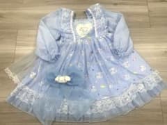 シナモロール ワンピース ドレス 140 一度着用　美品のサムネイル