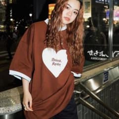 student apathy 9090 新品未使用ハートロゴTシャツ Lサイズのサムネイル
