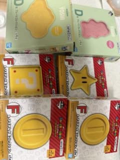 一番くじ スーパーマリオ プレート アイテム小皿 6点セットのサムネイル
