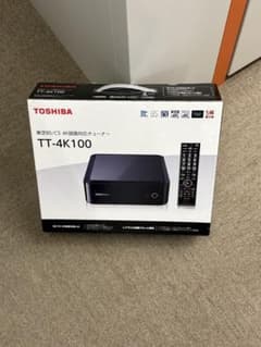 極美品】東芝 TOSHIBA TT-4K100 4Kチューナー B-CAS付き - メルカリ