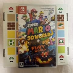 NintendoSwitchソフト　スーパーマリオ 3Dワールド 【動作確認済】のサムネイル