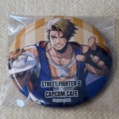 ストリートファイター6 スト6 カプコンカフェ 缶バッジ ルーク