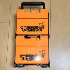 G12237]ミニ四駆 ポータブルピット J-CUP2013 オレンジ タミヤ - メルカリ