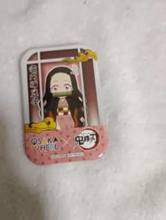 귀멸의 칼날 OSAKA WHEEL 캔 배지 쪼문 禰豆子