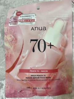 Anua 桃70ナイアシンマスクパックのサムネイル