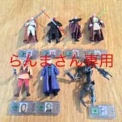 スターウォーズ エピソード1 フィギュア7体 コムテックレーダーセットのサムネイル