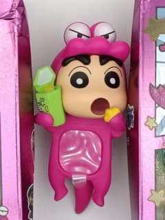 크레용 신짱 공룡 착용 인형 피겨 카드 포함