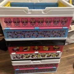 ヒステリックミニ 折りたたみ バスケット 小物入れ 3個セットノベ 