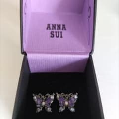 ANNA SUI Butterfly Motif Earrings