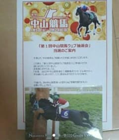 【非売品】JRA ノベルティ 中山競馬場 ポストカード 6枚セットのサムネイル