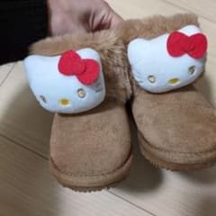 헬로 키티 무톤 부츠 어린이용