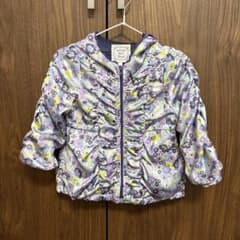 ANNA SUI mini 花柄 フード付き ウィンドブレーカーのサムネイル