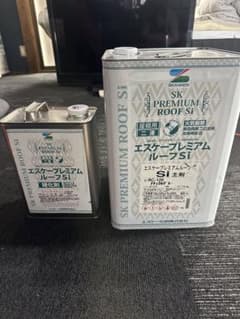 エスケー プレミアムルーフ Si ナチュラルグレー　RC-120 屋根　塗料のサムネイル