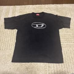 DIESEL Tシャツ ブラック ロゴプリント