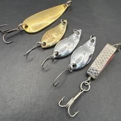 スプーンルアー・ハードルアーセット　中古品 ハードルアー スプーン 5点セット - メルカリ