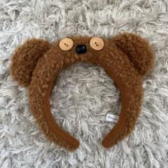 クマ耳カチューシャ ブラウンのサムネイル