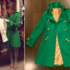 プラダ ハラコ フロントボタン アウター レディース グリーンコートL size m61533157352_1.jpg?1606597659