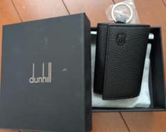 dunhill キーケース ブラック レザー - メルカリ