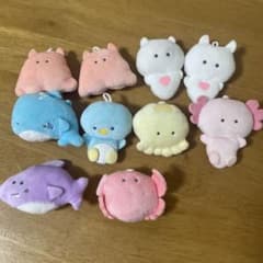 値下げ！つぶらな瞳海の生き物 10点セットのサムネイル