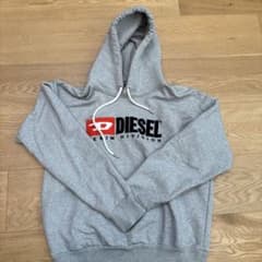 ガリン様専用DIESEL 裏起毛ロゴパーカーのサムネイル