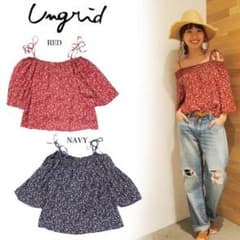 Ungrid フラワーオフショルブラウスのサムネイル