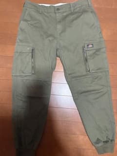 Dickies カーゴパンツ ジョガーパンツ オリーブのサムネイル