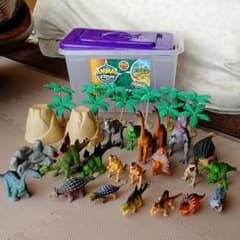 恐竜　コンテナ　セットのサムネイル