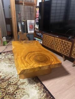 一枚板ローテーブルのサムネイル