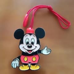 昭和レトロ ディズニー ミッキーマウス ヒモを引っ張ると手が動く