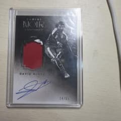 David Alaba Panini Noir 친필 사인 카드