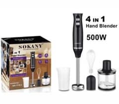 SOKANY 4 in 1 ハンドブレンダー 500Wのサムネイル