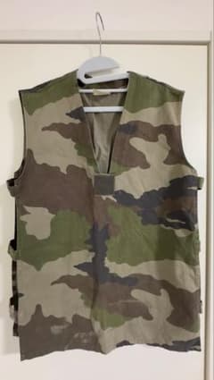 USED フランス軍 HBT（ヘリンボーンツイル）GAO プルオーバー ベストのサムネイル