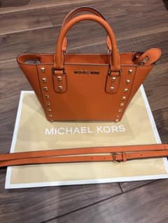 MICHAEL KORS 2WAY ショルダーバッグ オレンジのサムネイル