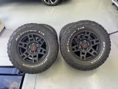 TRD 17インチアルミホイール＆BFグッドリッチ 4本 SET - メルカリ
