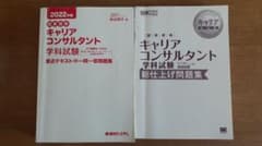 国家資格 キャリアコンサルタント 参考書 2022年版 2冊セットのサムネイル