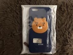カカオフレンズ iPhoneケース ライアン ストラップ付属 ・a4jのサムネイル
