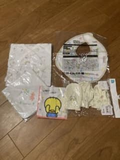 新品未使用出産準備セットベビー肌着スタイガーゼハンカチミトンcombiたまひよのサムネイル