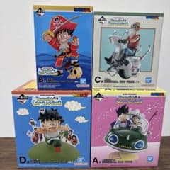 DRAGONBALL SNAP COLLECTION2 피규어 4체 세트