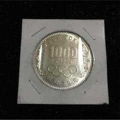 オリンピック1000円銀貨 1964 昭和39年のサムネイル
