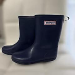 stample スタンプル レインブーツ 長靴 20cm ネイビー キッズのサムネイル