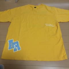 美品　AVIREX Tシャツ イエロー Lサイズ